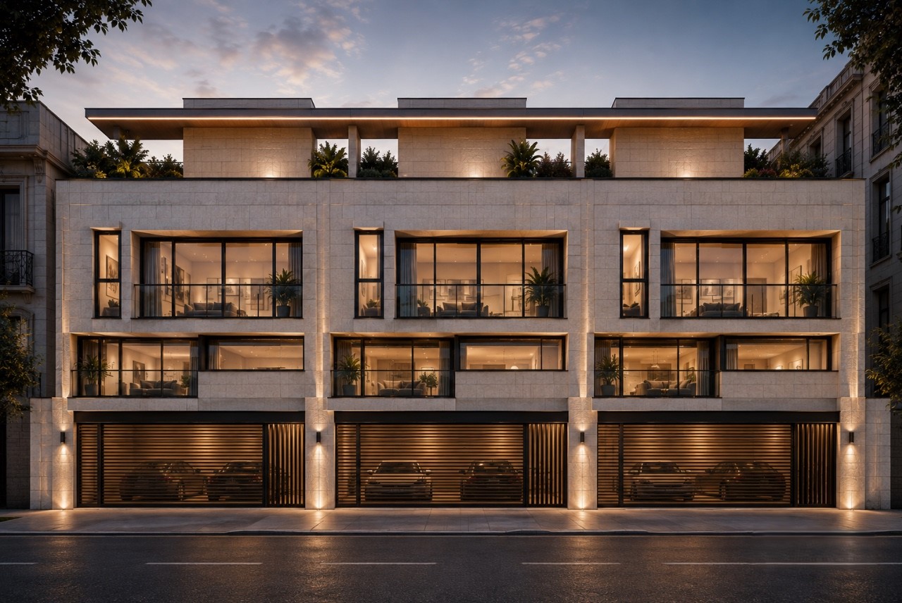 Exterior architecture of Reus Aurea