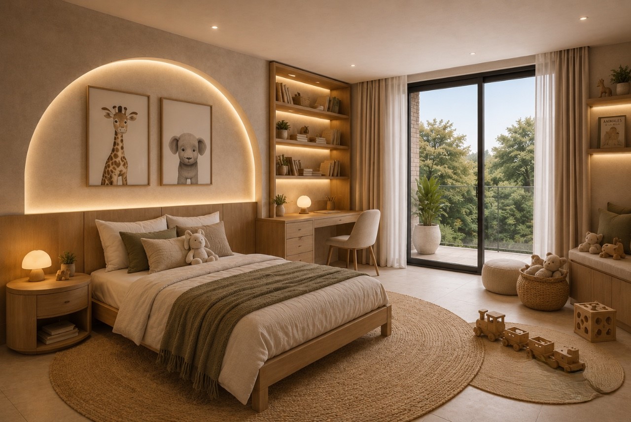 Bright bedroom